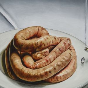 nature morte à la cigarette 42x35cm 2023