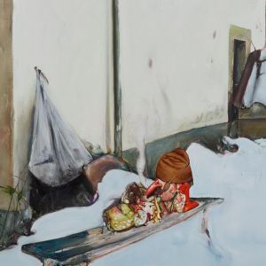 2024 le lieux du jeune homme 230x190cm